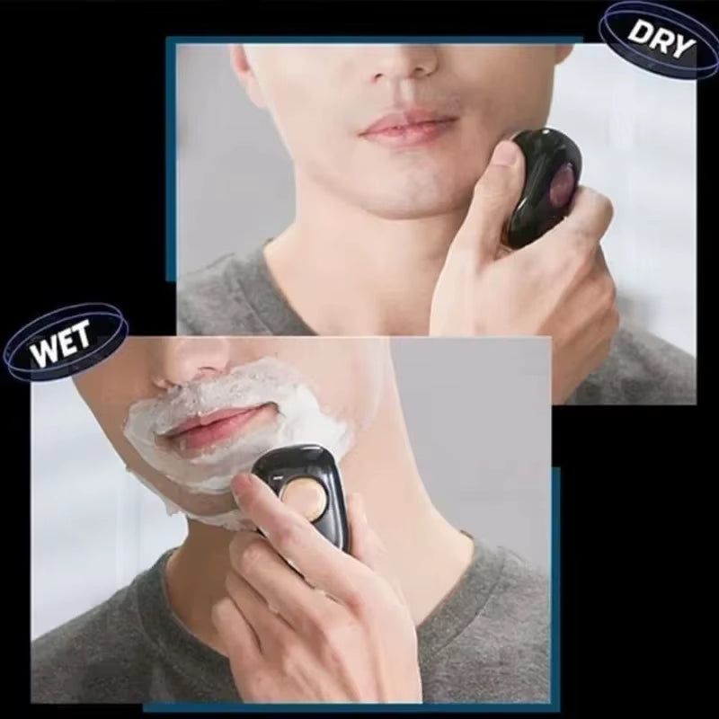 Electric Mini Shaver USB Rechargeable Razor Waterproof Men Ladies Travel Portable Shaver Newly Upgraded 2024 Shining Mod