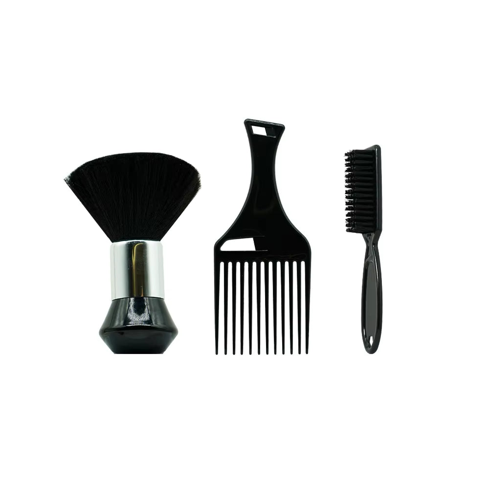 Barber Neck Duster Brush Sets Mens Duster Face Duster Tool Beard Set Men Broken Hair Brush round Hairdressing Neck Brush